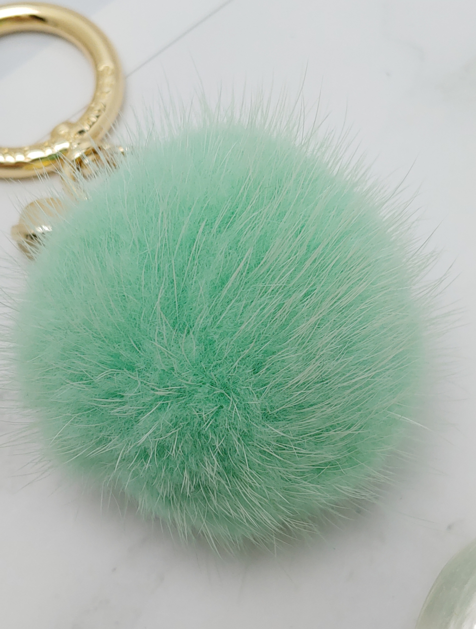 Close-up of mink fur