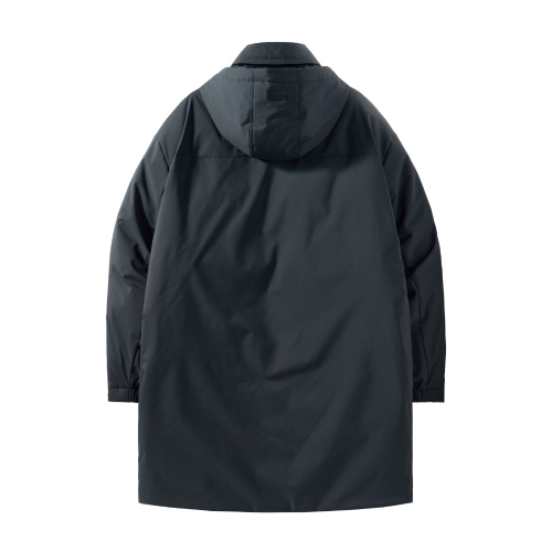 COMFY LONG PARKA - CHARCOAL (P244UDW106)