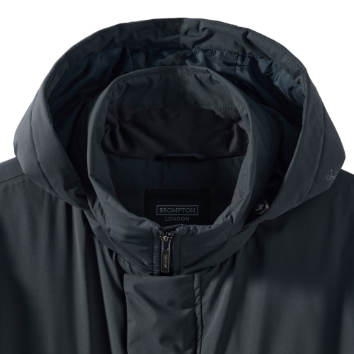 COMFY LONG PARKA - CHARCOAL (P244UDW106)
