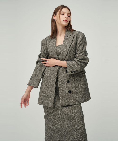 Ines Jacket _ Dark Grey