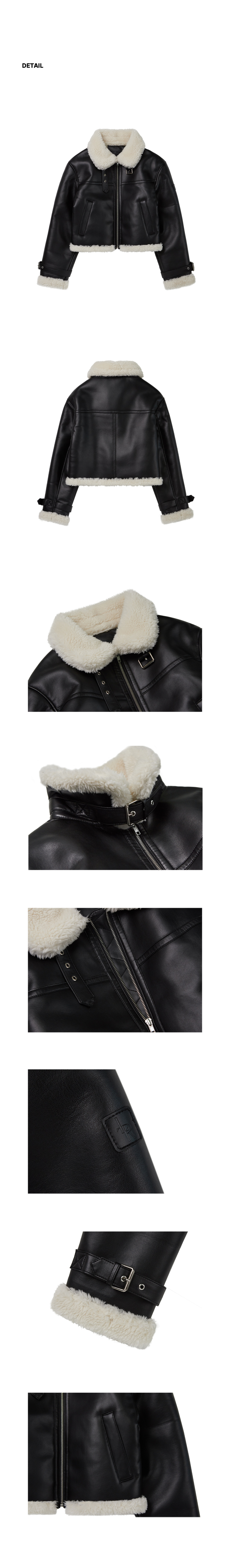 レザージャケット・コート [LEATHERY] OBLIQUE OVER-FIT LEATHER MUSTANG JACKET MUSINSA | LEATHERY Oblique Overfit Leather Mustang Jacket