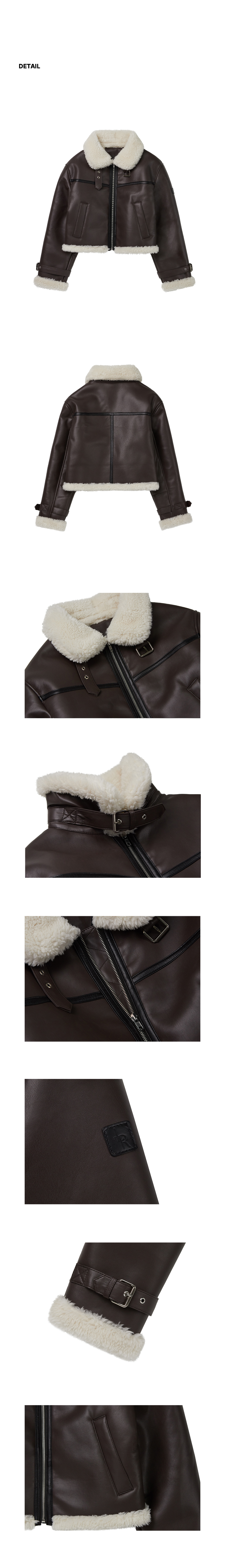 ★LEATHERY★送料込★Oblique Over-Fit Leather Mustang Jacket MUSINSA | LEATHERY Oblique overfit leather mustang jacket
