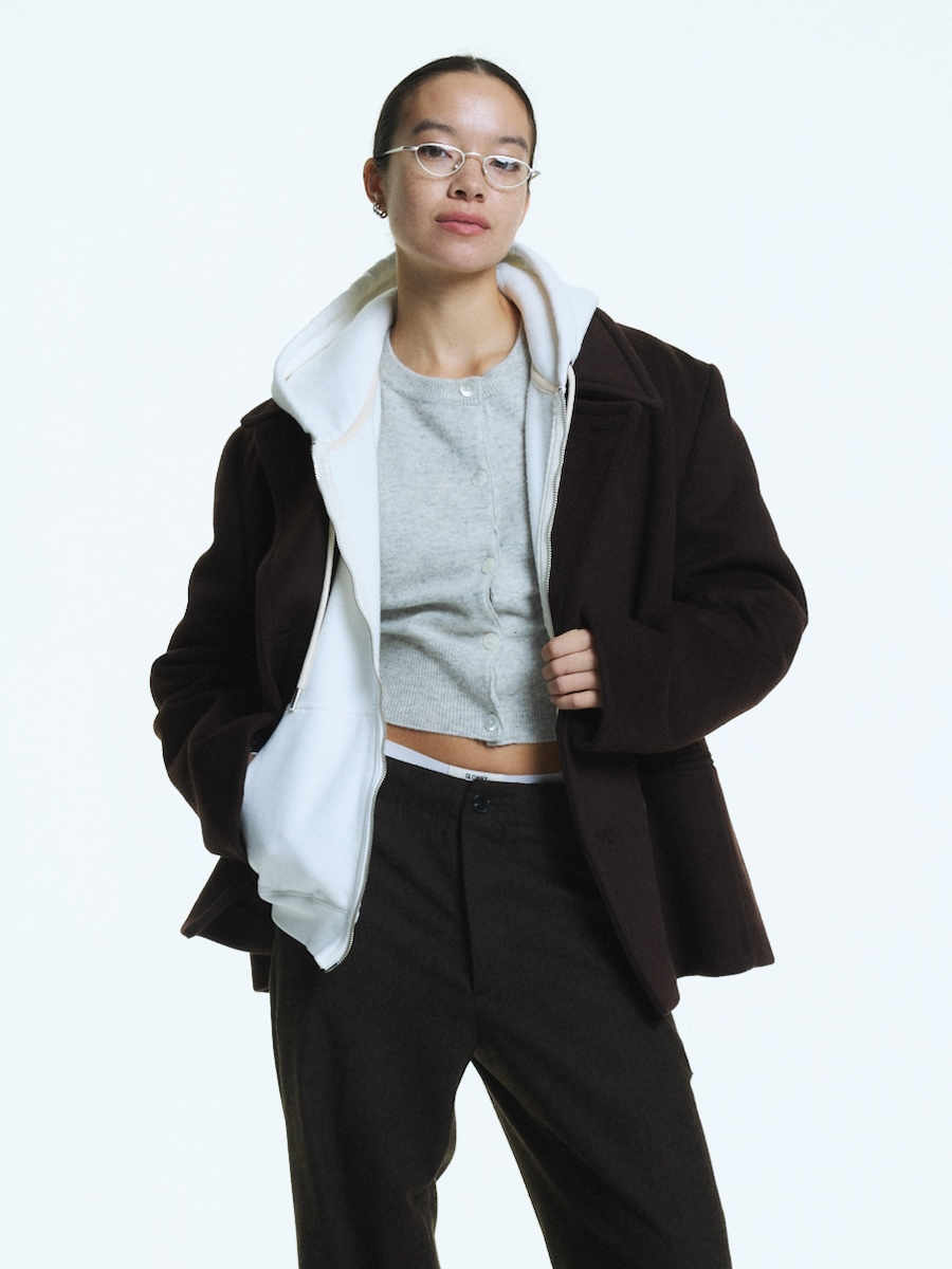 MUSINSA | GLOWNY G BOXY ZIP UP (IVORY)