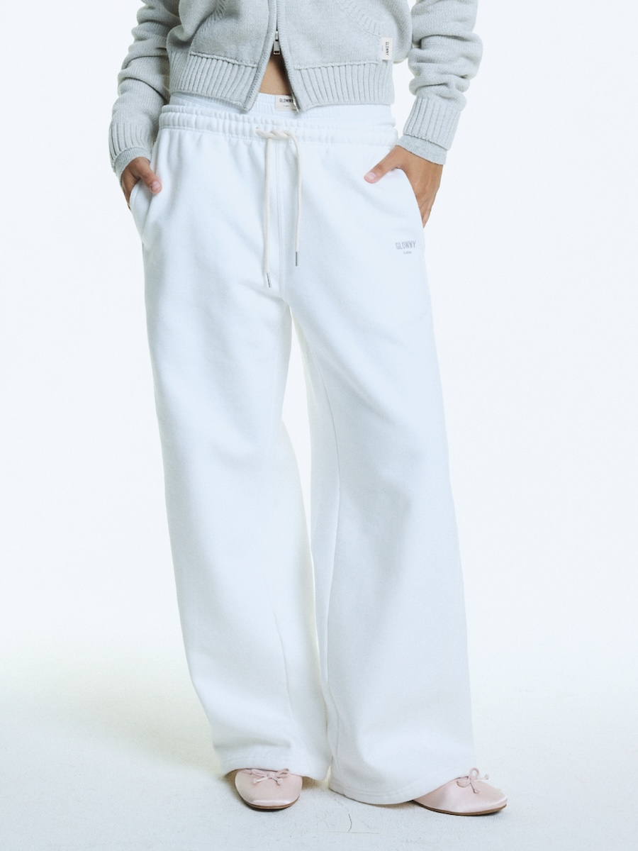 ★GLOWNY★ G DRAWSTRING SWEATPANTS (3COLORS) MUSINSA | GLOWNY G DRAWSTRING SWEATPANTS (IVORY)