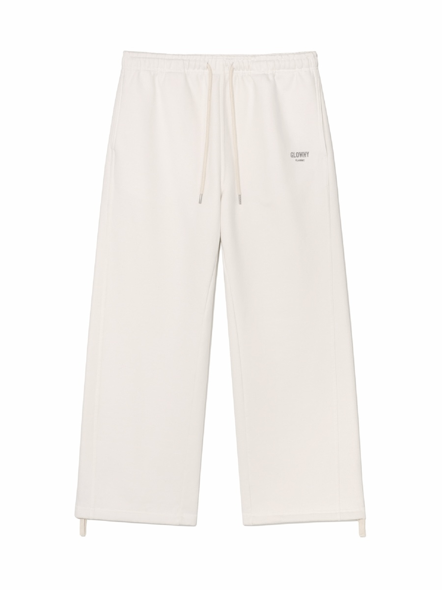 [GLOWNY] G DRAWSTRING SWEATPANTS ★大人気★ MUSINSA | GLOWNY G DRAWSTRING SWEATPANTS (IVORY)