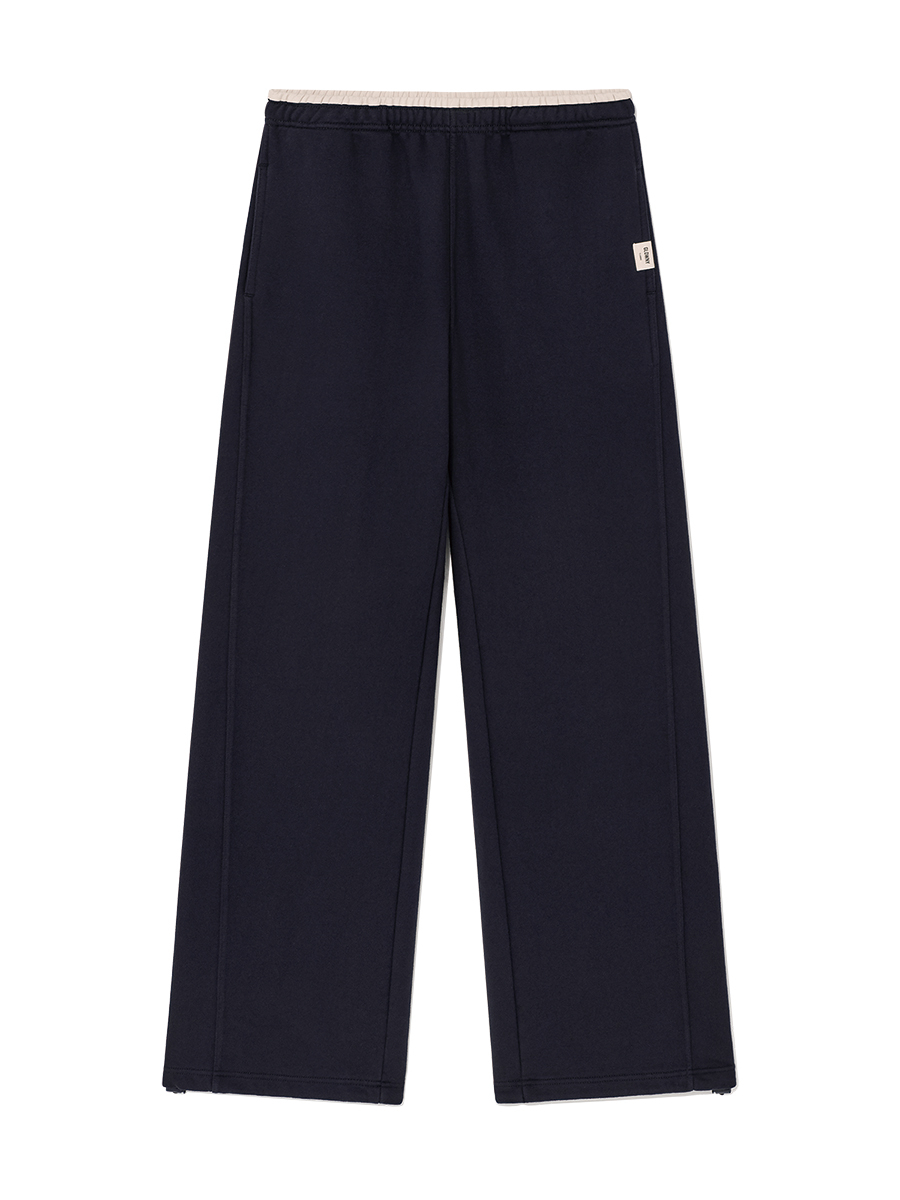 GLOWNY ♥ G CONTRAST SWEATPANTS /追跡付 ☆GLOWNY☆ G CONTRAST SWEATPANTS (NAVY)