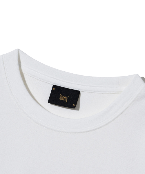 W TAG SPAN LONGSLEEVE - OFF WHITE