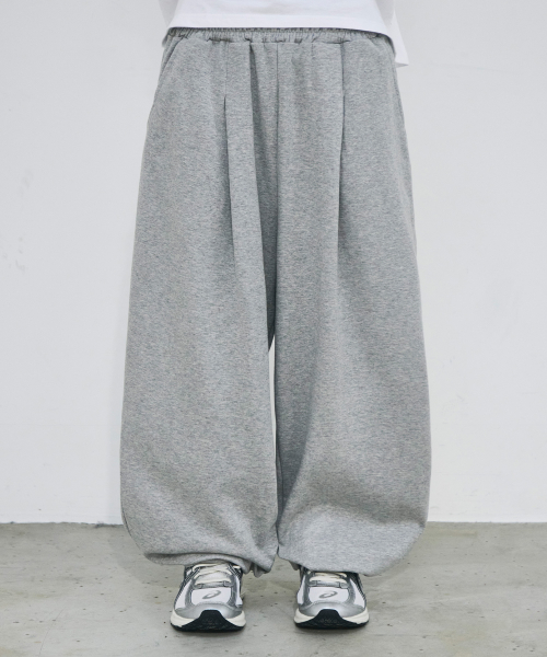 Летние объёмные спортивные штаны Light Grey