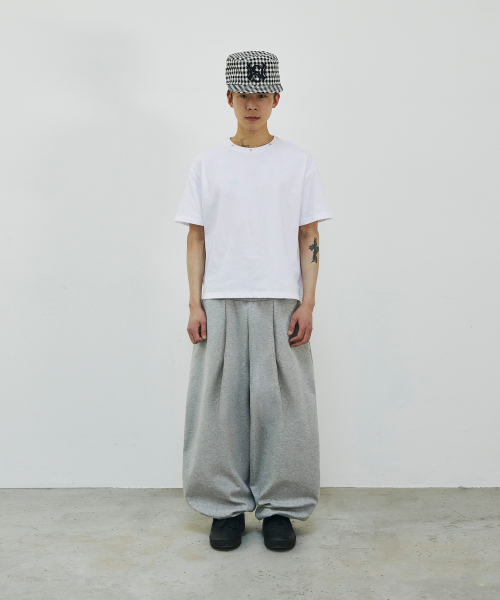 Летние объёмные спортивные штаны Light Grey