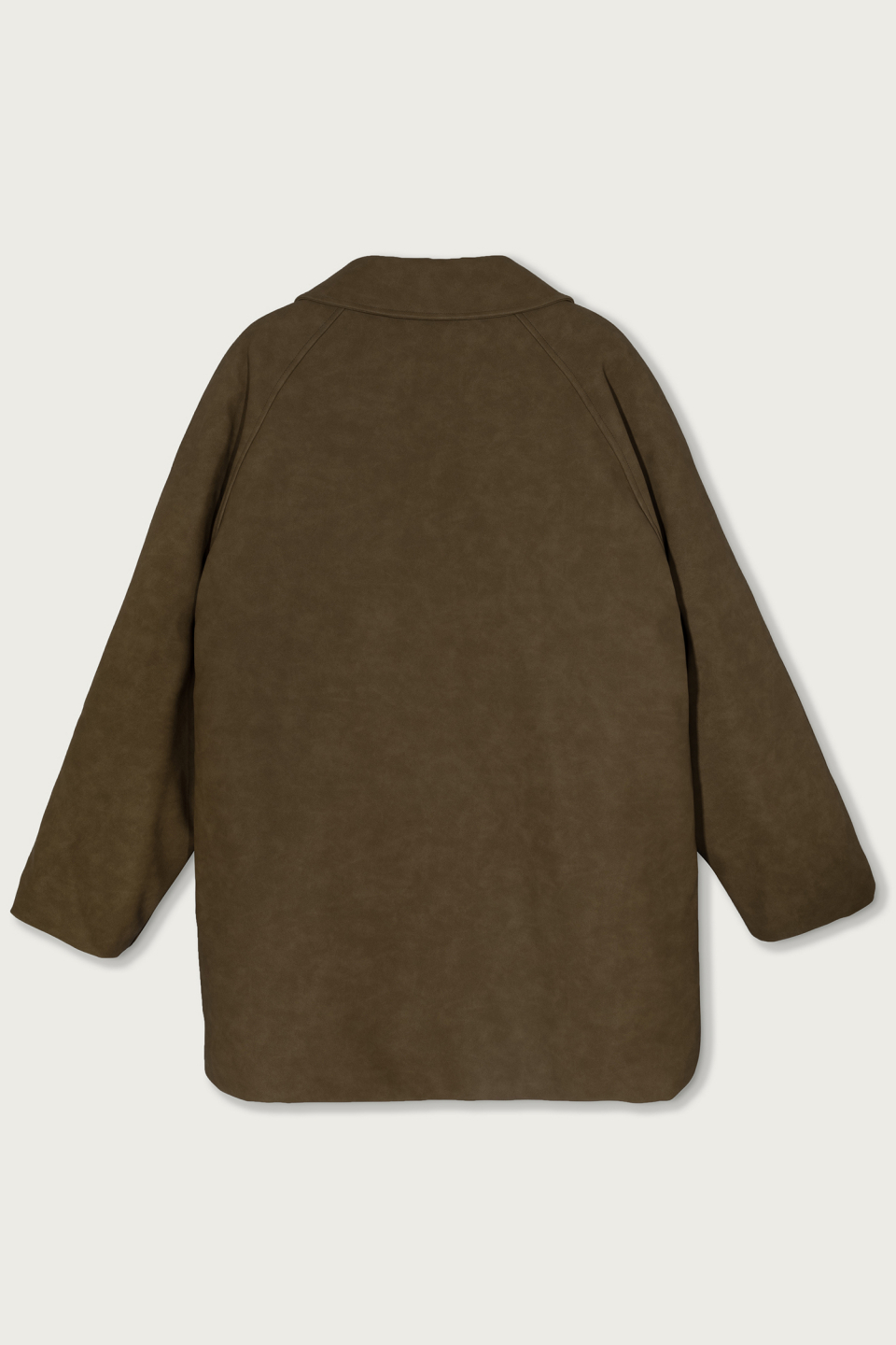 MUSINSA公式 | PESTO Half padded leather jacket sand