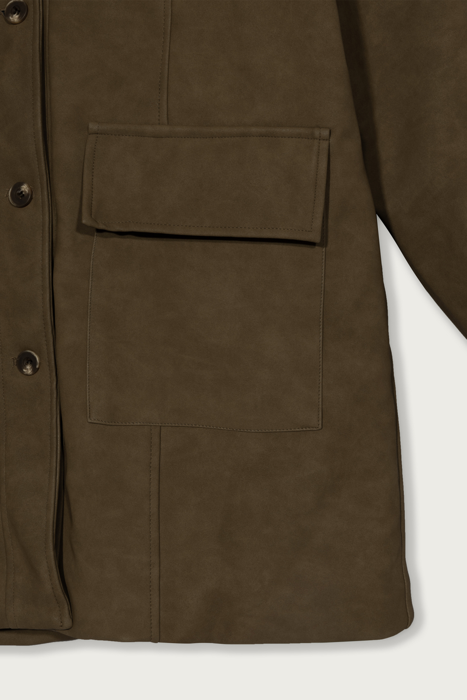 ジャケット・アウター PESTO Half padded leather jacket sand MUSINSA公式 | PESTO Half padded leather jacket sand