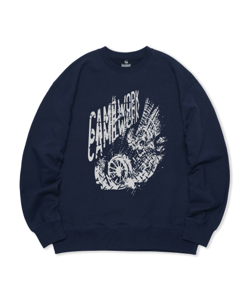 Свитшот Bike Track (Navy)