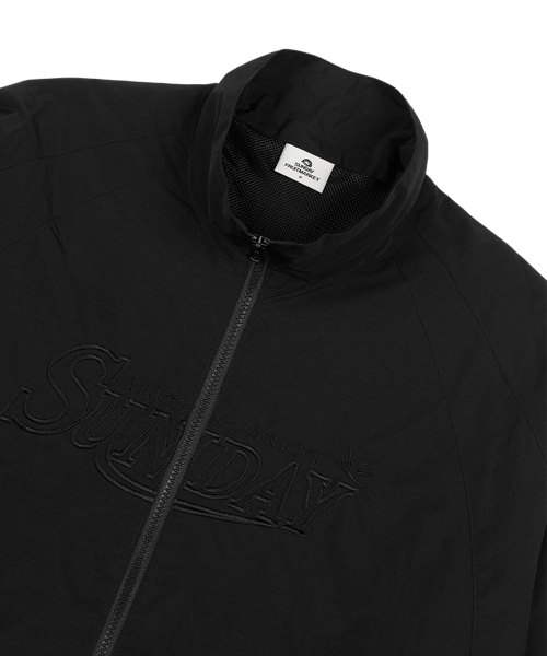 SUNDAY TRACK JACKET BLACK