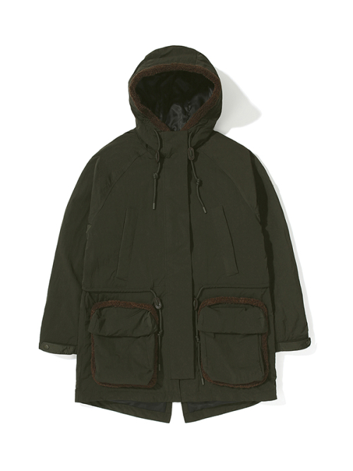 Куртка тедди с карманами ANCHORAGE, Khaki