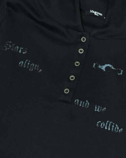 Тонкое худи Stars Slim Fit Black