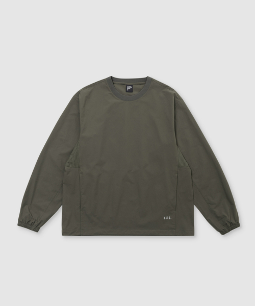 Оверсайз пиставый лонгслив Ripstop 2color