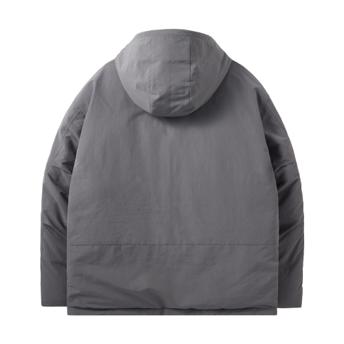 BRITISH CAMPER HOOD DOWN - GREY (P244MDW510)