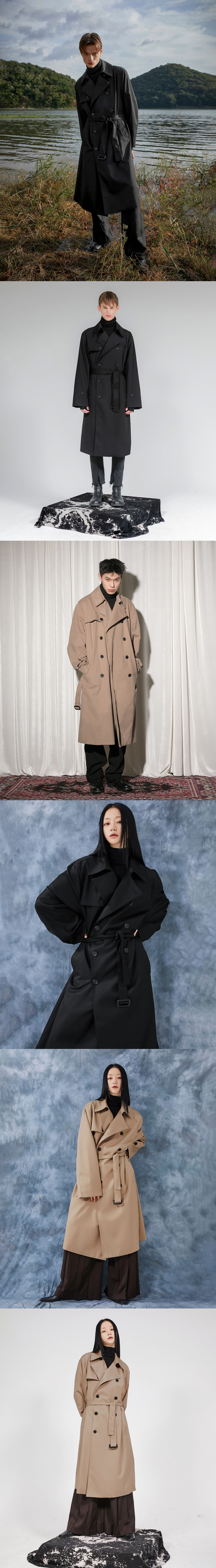 関税/送料込★ FLARE UP ★ Oversized Trench Coat (FL-012) MUSINSA | FLAREUP OVERSIZED TRENCH COAT (FL-012)