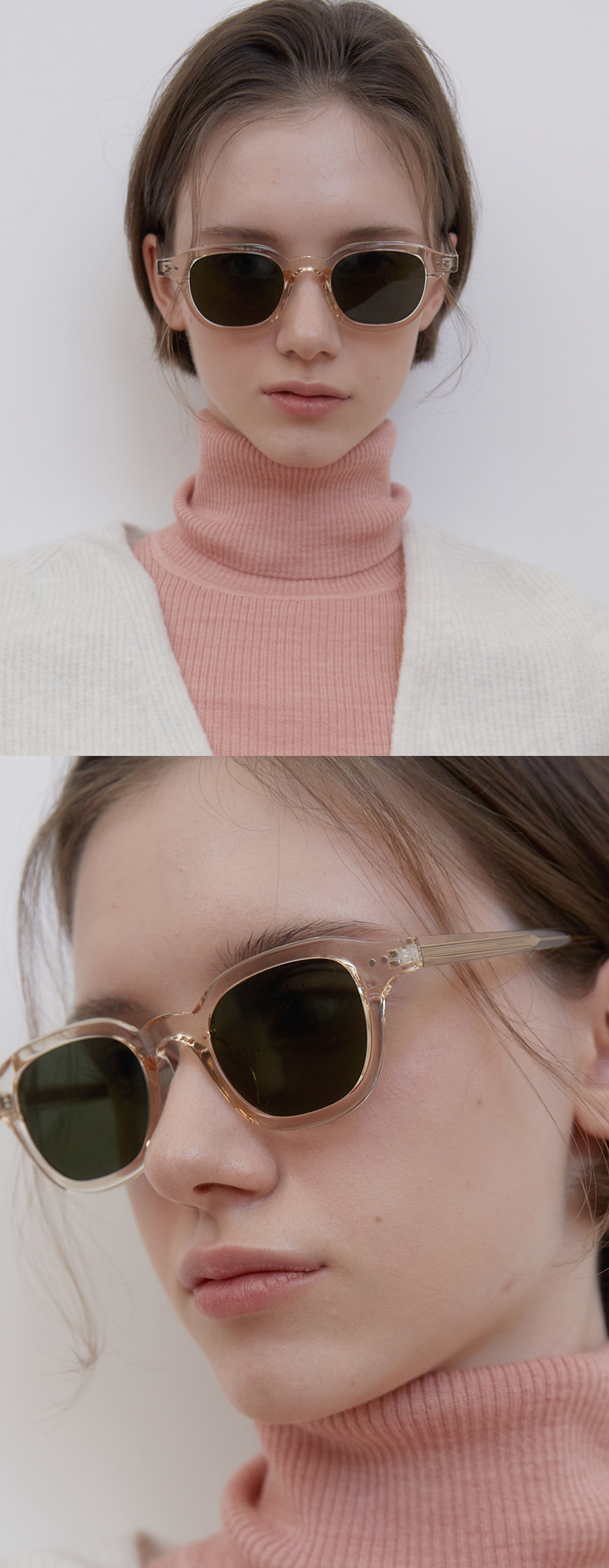 サングラス ^ONE BRILLIANT^ KhloeOB499Grey Khloe-OB499-Grey 원브릴리언트(ONE BRILLIANT) Khloe-OB499-Beige - 사이즈