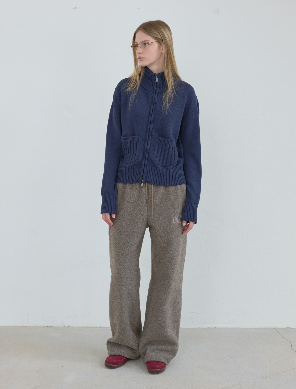 ◇ENZO BLUES◇ Teddy two-way banding pants Beige MUSINSA | ENZO BLUES Teddy Two Way Banding Pants (Beige)