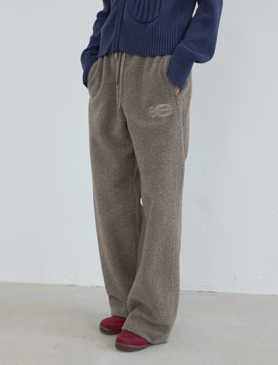◇ENZO BLUES◇ Teddy two-way banding pants Beige MUSINSA | ENZO BLUES Teddy Two Way Banding Pants (Beige)