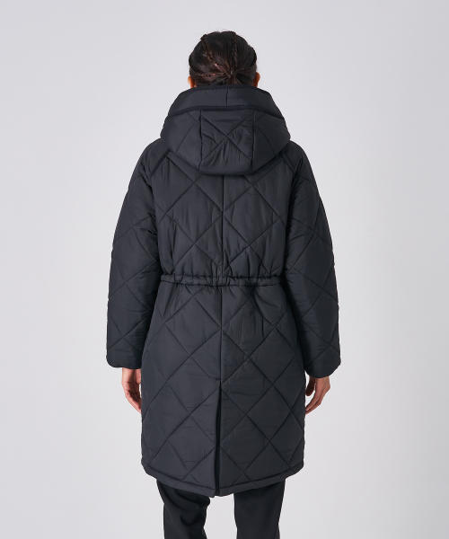 женское длинный стеганая куртка SPJWCNJK352WBLK
