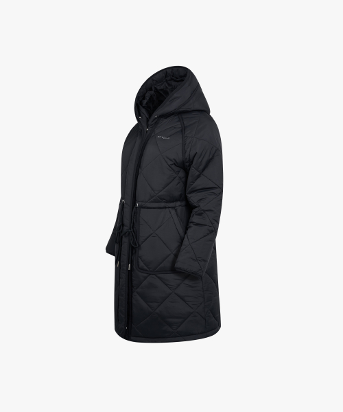 женское длинный стеганая куртка SPJWCNJK352WBLK