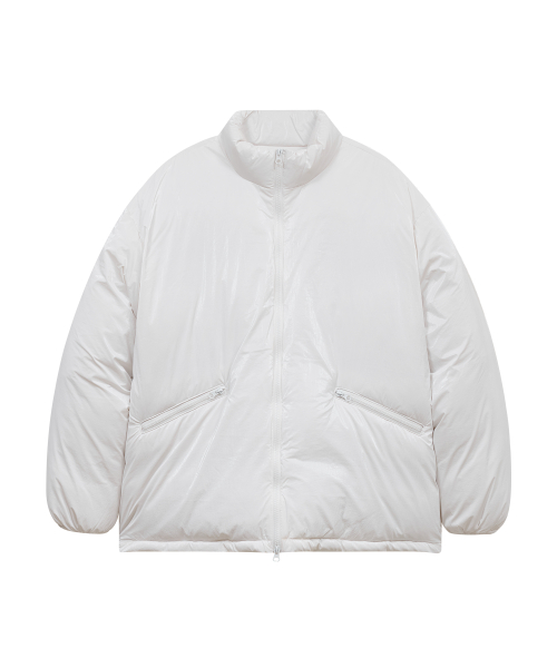 Куртка 85-VIVA046 Utility Glossy Half High Neck White