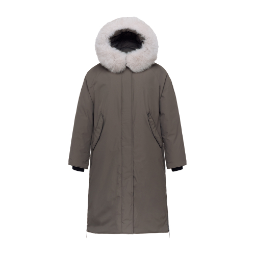Женский пуховик Ice Zero (Taupe Gray)