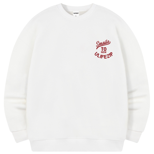 Оверсайз свитшот New Smile, 8 colors [ULZM_5005]