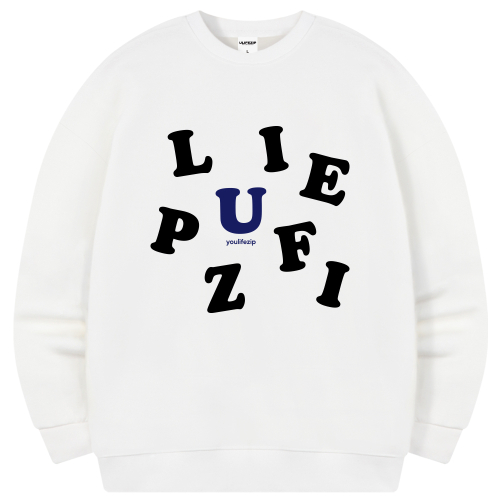 Оверсайз свитшот Mess Up 6 Color [ULZM_5023]