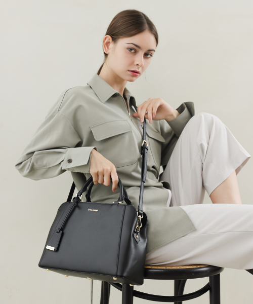 [cow leather] ESPIN_A TOTE&CROSS BAG