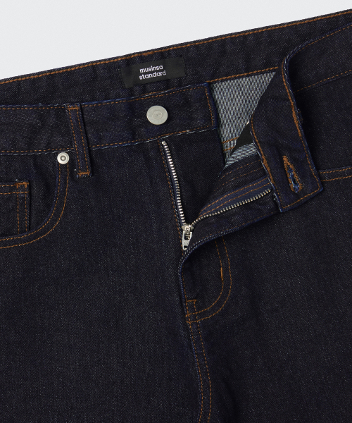 FLARE DENIM PANTS [DEEP INDIGO]