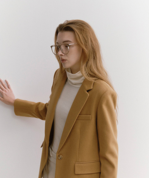 Жакет из мериносовой шерсти (Beige)