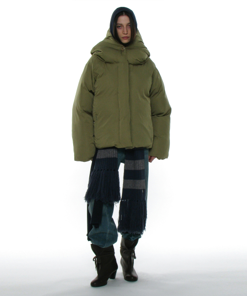 Парка 3M Thinsulate с широким воротником (Light Khaki)