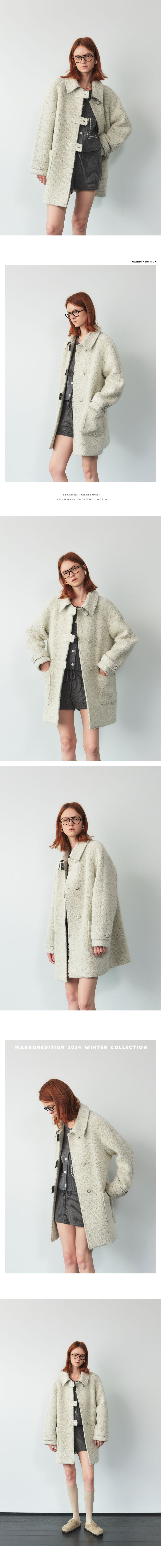 MUSINSA | MARRON EDITION 24 Winter_ Cream Melange Alpaca
