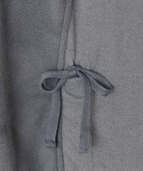 Флисовые брюки на шнурке Charcoal