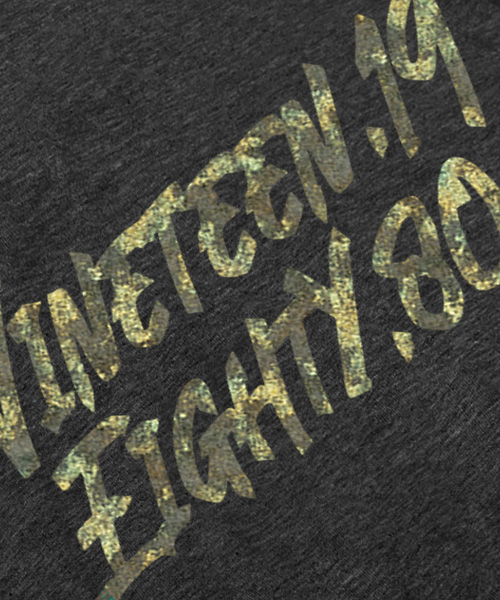 [Флис на выбор] Худи на молнии 2 TONE PAINT LOGO [Charcoal]
