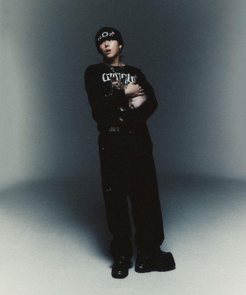 ZICO X GRAILZ] KOZ G-LOGO BIG BEANIE