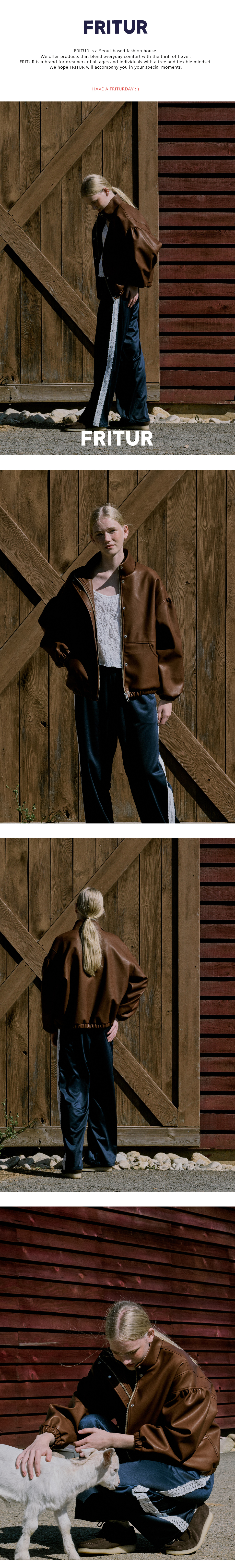 ★FRITUR★ Heat Lace Track Pants 2Color_F244PT01 MUSINSA | FRITUR Heat Lace Track Pants 2Color_F244PT01