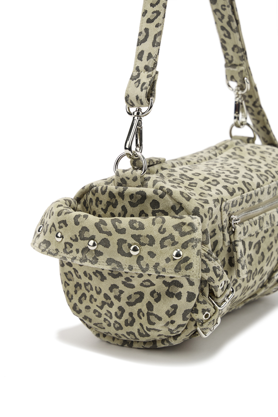 ショルダーバッグ・ポシェット DEINET STUD POCKET BAG IN LEOPARD KDTUC4F8411 다이닛(DEINET) STUD POCKET BAG IN LEOPARD - 사이즈 & 후기