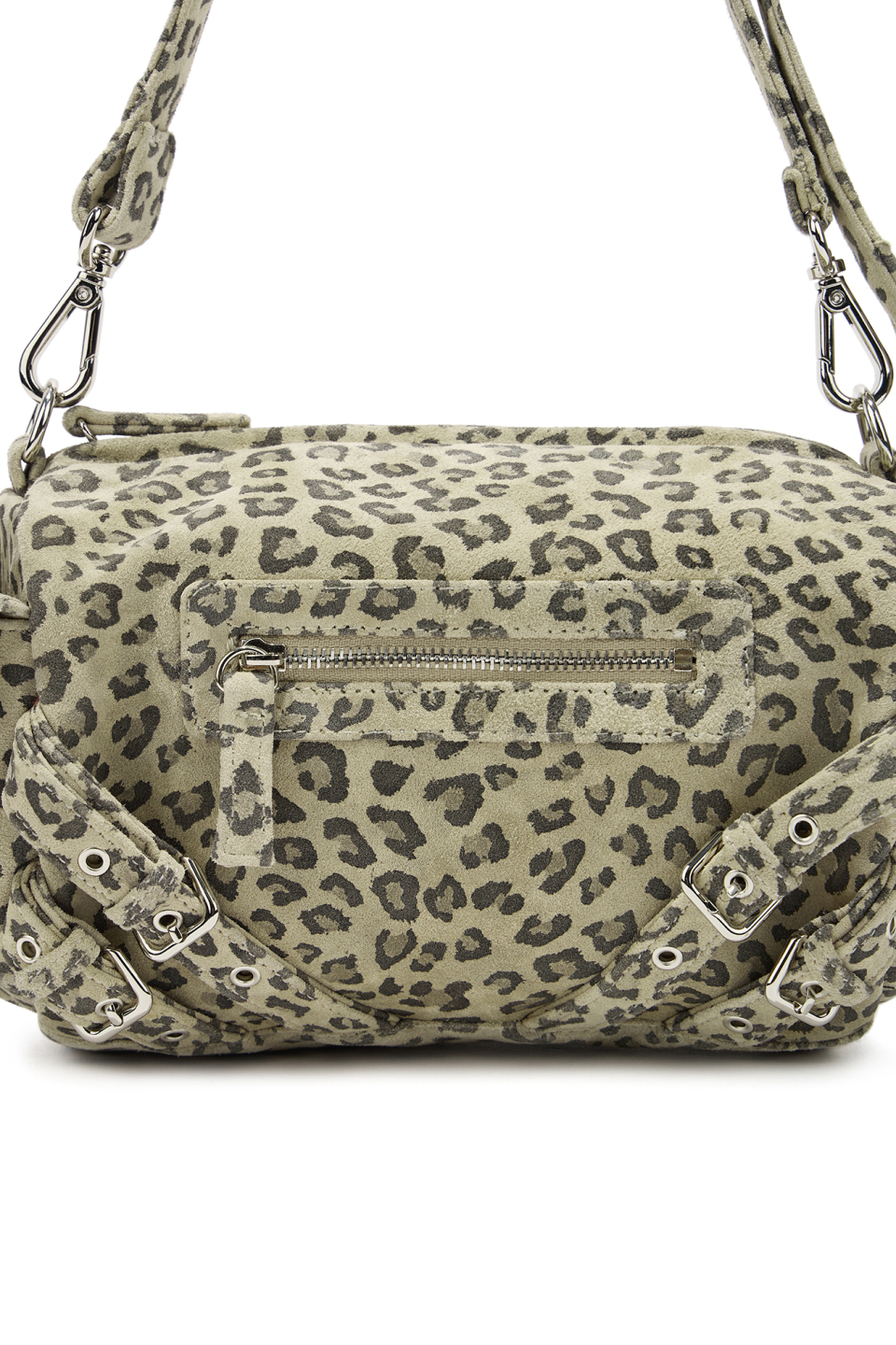 ショルダーバッグ・ポシェット DEINET STUD POCKET BAG IN LEOPARD KDTUC4F8411 다이닛(DEINET) STUD POCKET BAG IN LEOPARD - 사이즈 & 후기