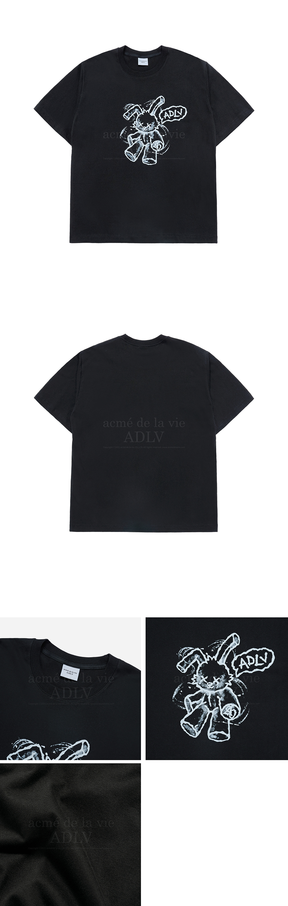 Tシャツ・カットソー ACME DE LA VIE HANDSKETCH RABBIT SHORT SLEEVE T-SHIRT MUSINSA | acmé de la vie HANDSKETCH RABBIT SHORT SLEEVE T-SHIRT
