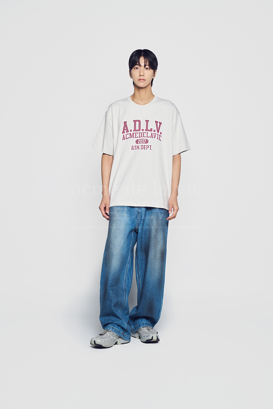 Tシャツ・カットソー ACME DE LA VIE OLDSCHOOL CRACK PRINTING SHORT SLEEVE T-SHIRT MUSINSA | acmé de la vie OLDSCHOOL CRACK PRINTING SHORT