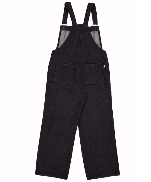 Овербол с контрастной строчкой Black Denim