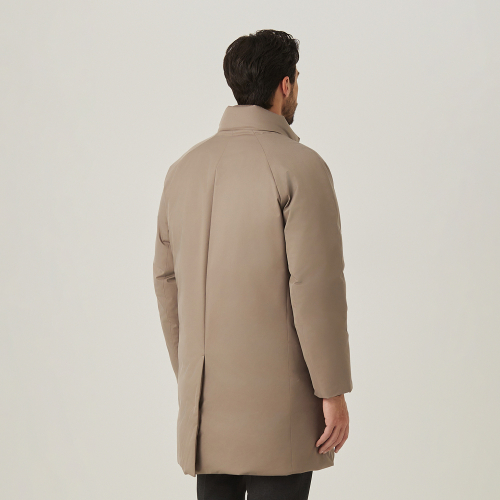 Длинное пуховое пальто Beige (AM0ECT40153)