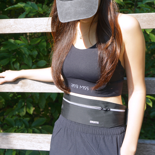Широкий беговой пояс FlipBelt на липучке