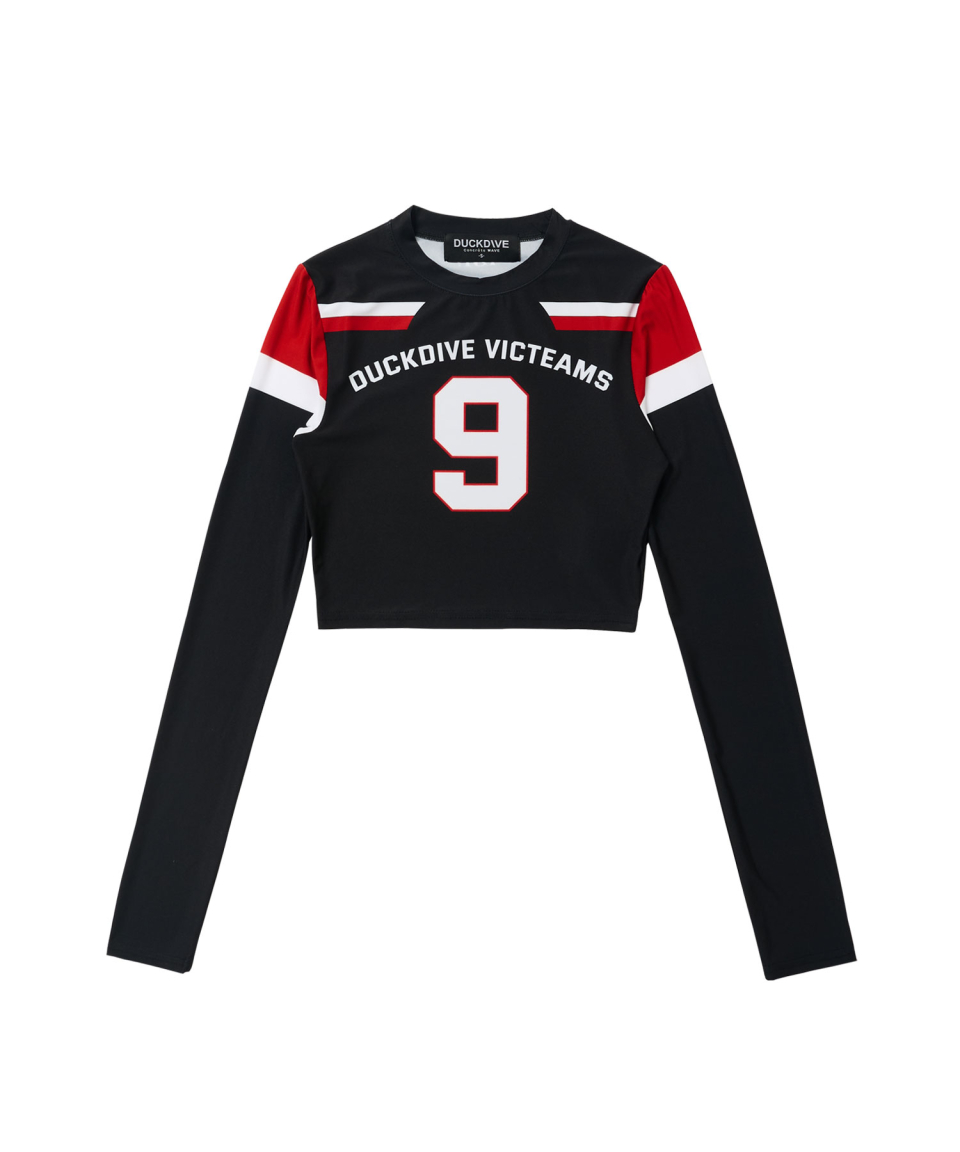 [DUCKDIVE] Bold Edge Cropped Long Sleeve ★大人気★ MUSINSA公式 | DUCKDIVE Bold Edge Crop Long Sleeve Black