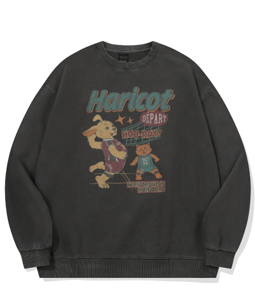 Свитшот Harrycot Pigment Smoke Black