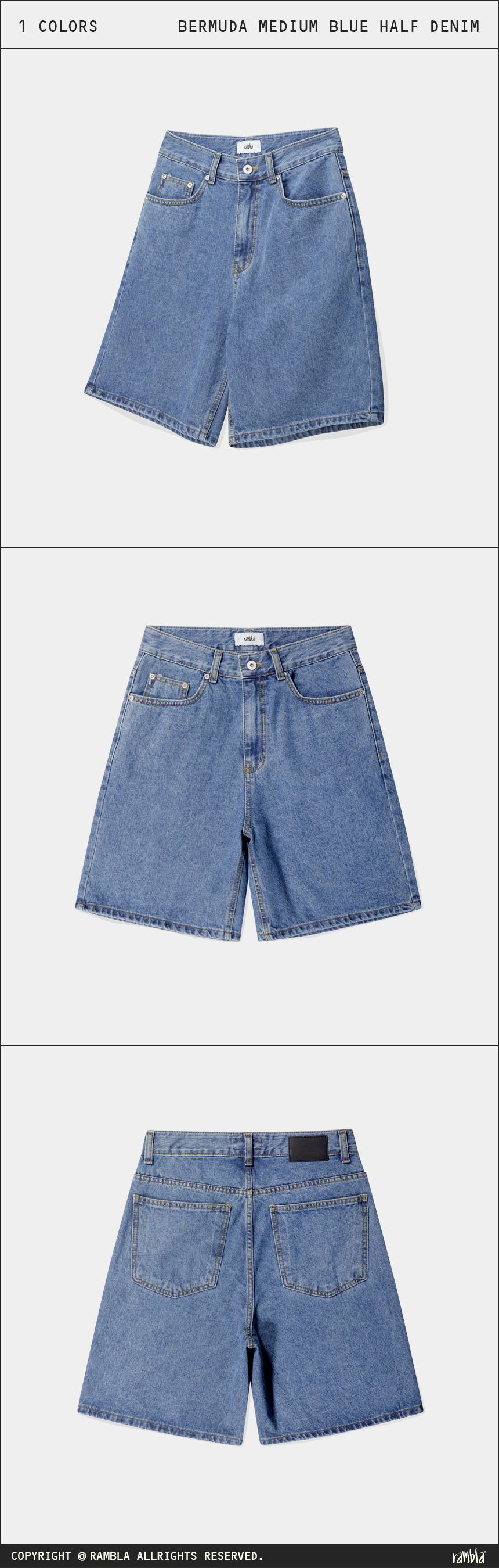 중청컬러의 컨셉사진 및 앞,뒷면 제품사진